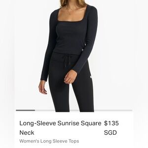 Vuori Long-Sleeve Sunrise Square Neck